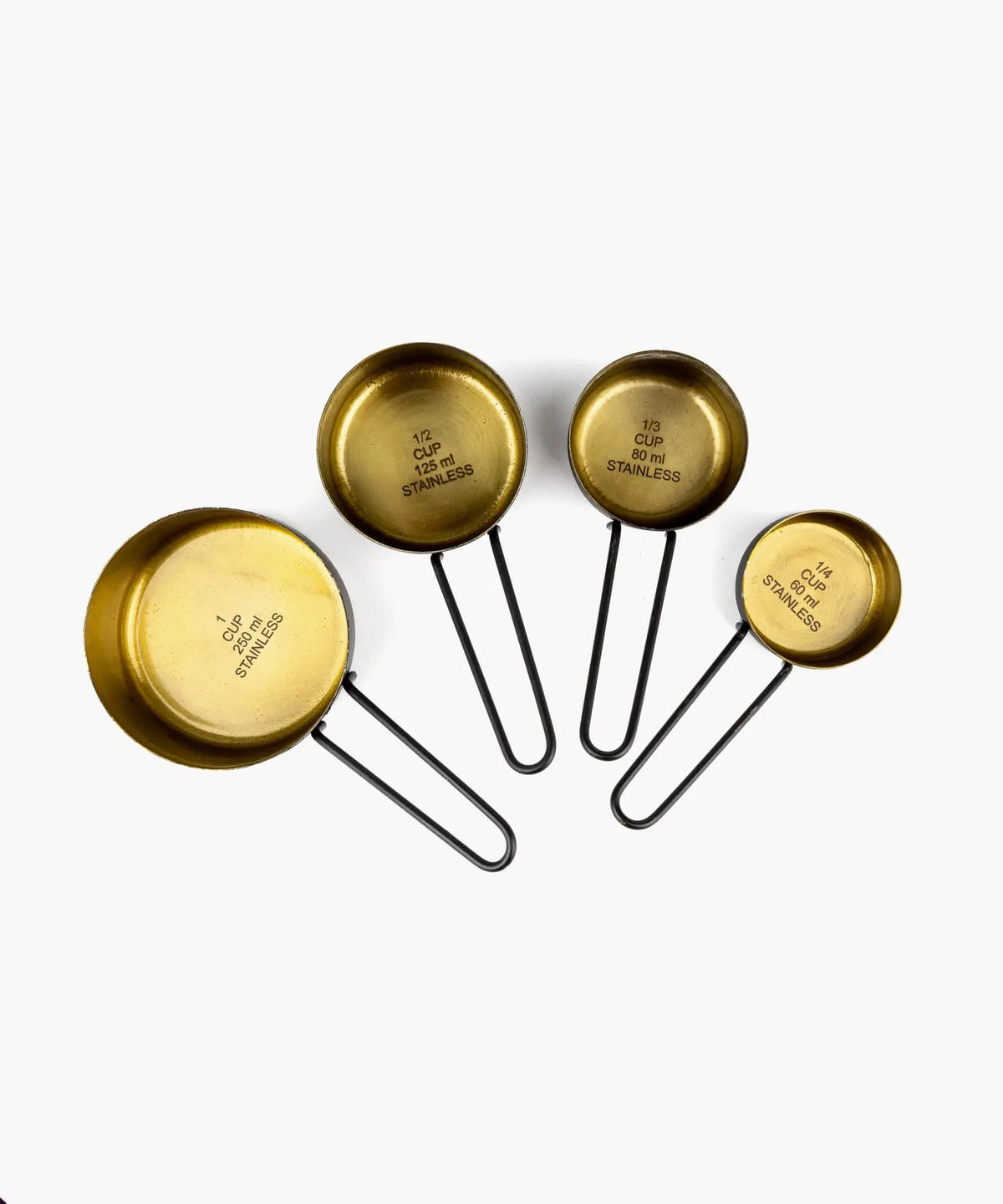 Set Tazas Medidoras Acero Inoxidable