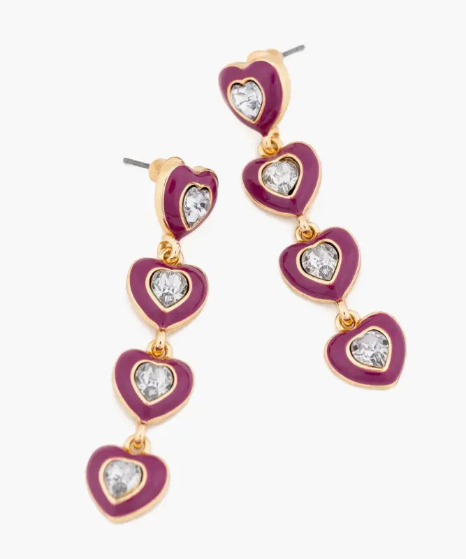 Aros Corazones Resina