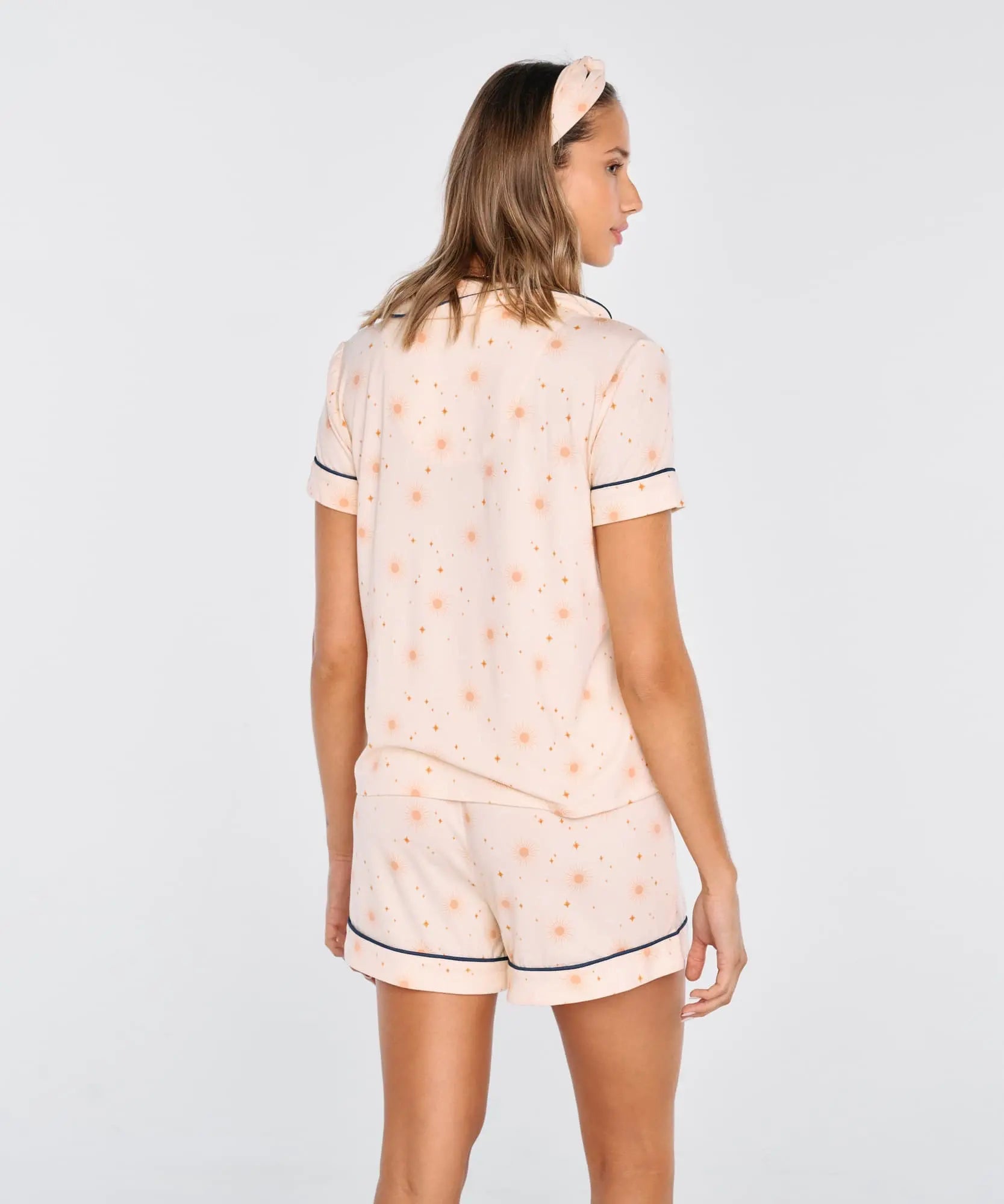 Set Pijama Corto Camisero