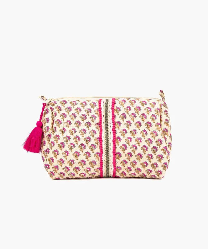 Cosmetiquero Boho Pompon