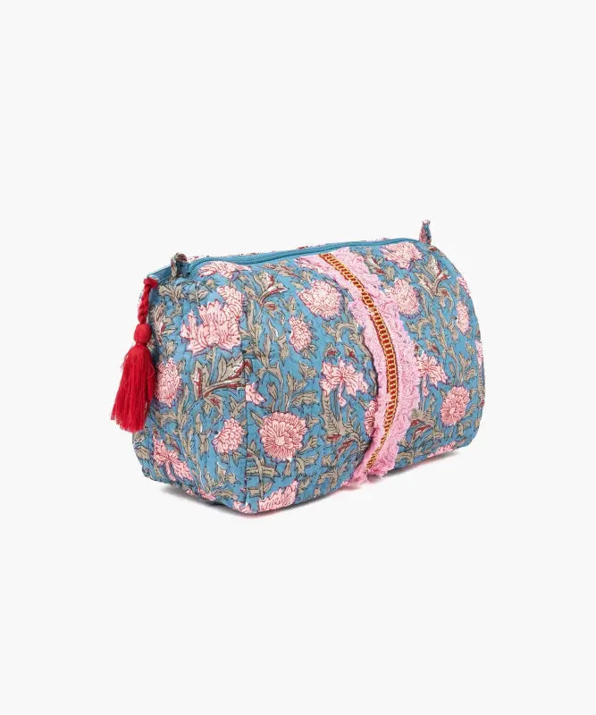 Cosmetiquero Boho Pompon