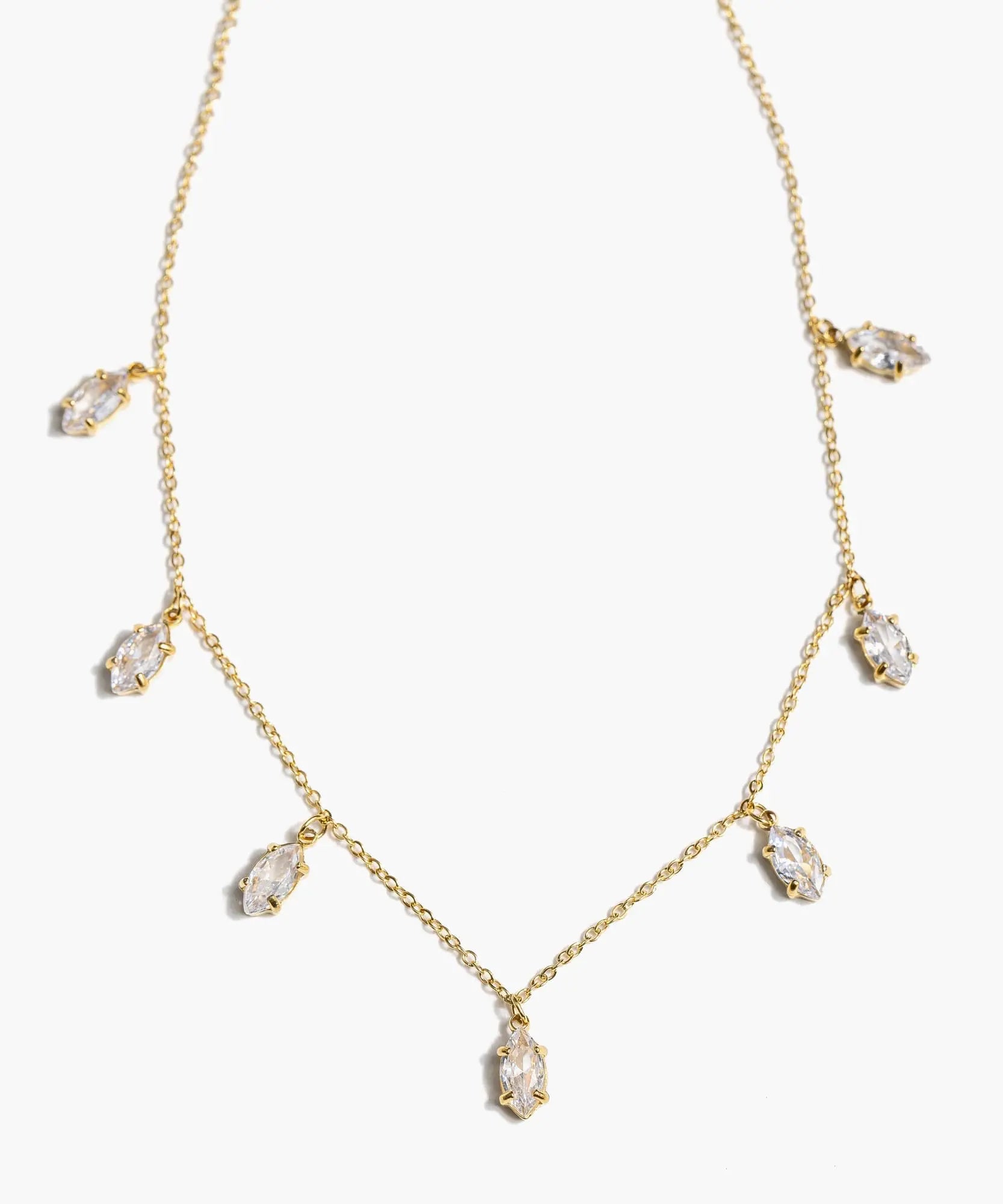 Collar Acero Inoxidable Gotas