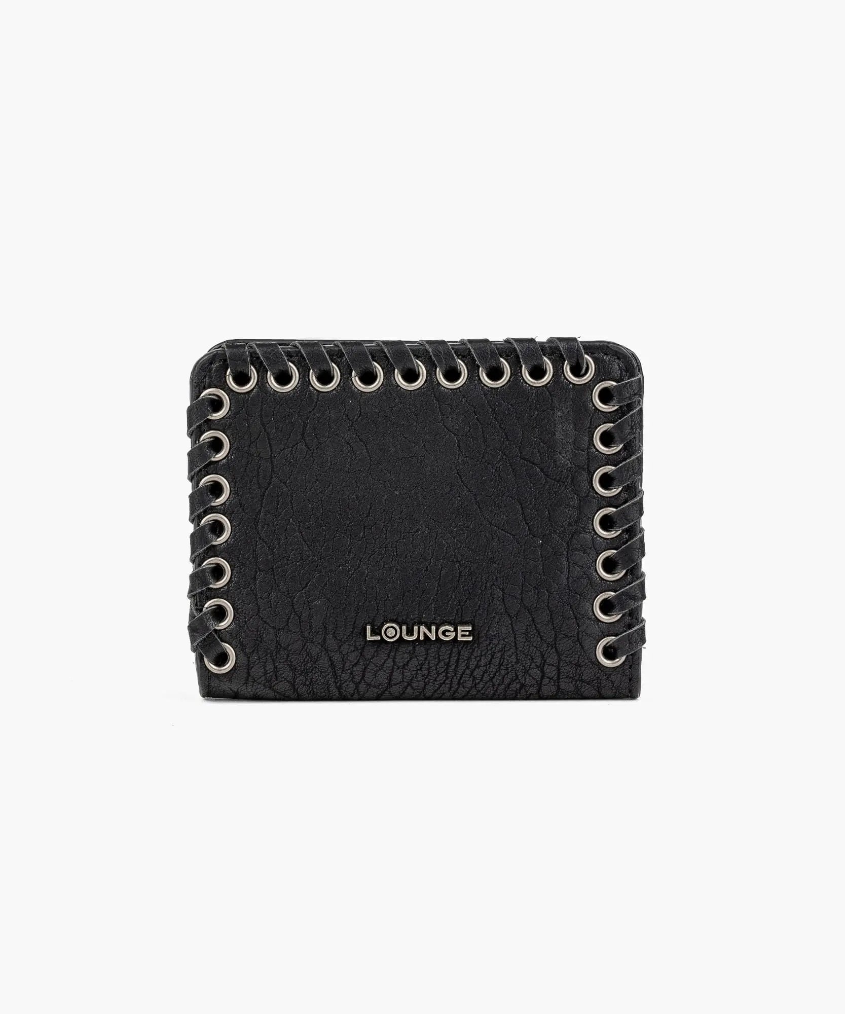 Billetera Boho Botón Ojetillos
