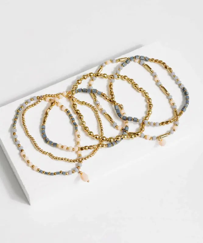 Set Pulseras Paradiso Mostacillas