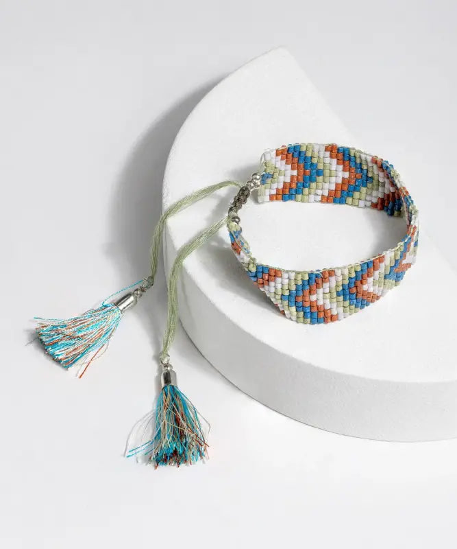 Pulsera Paradiso Bordada