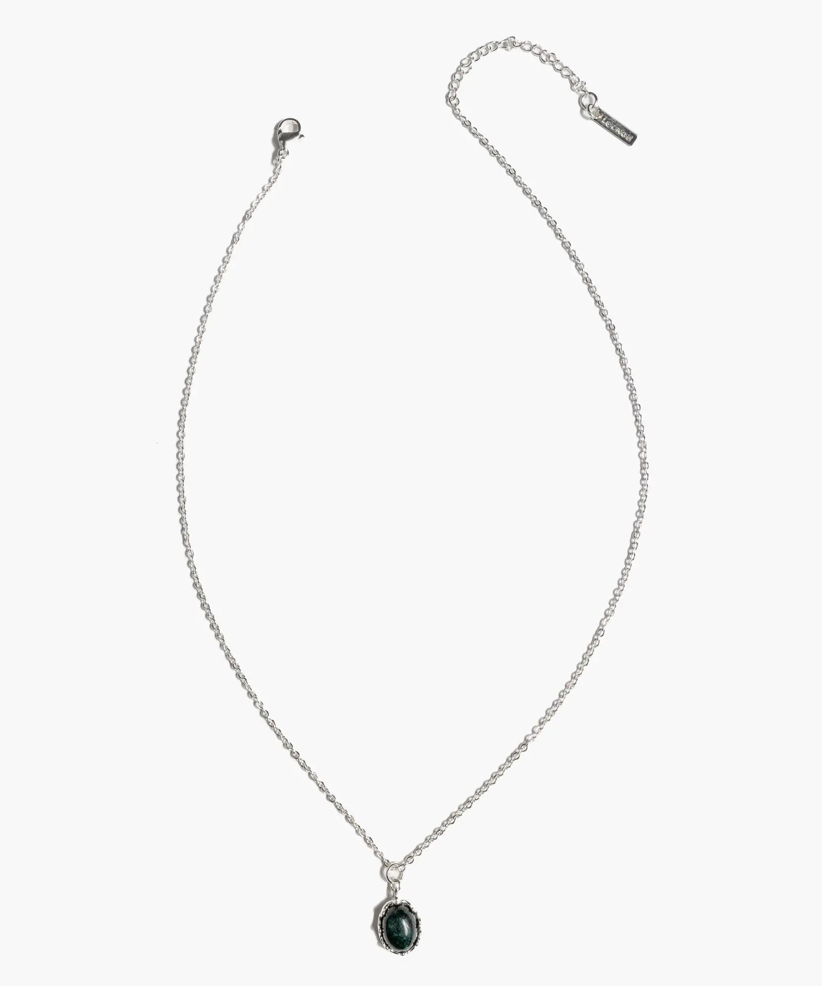 Collar Acero Inoxidable Piedra