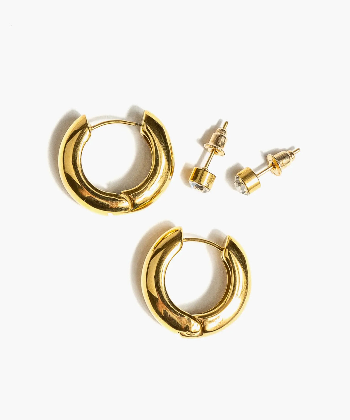Set Aros Acero Inoxidable