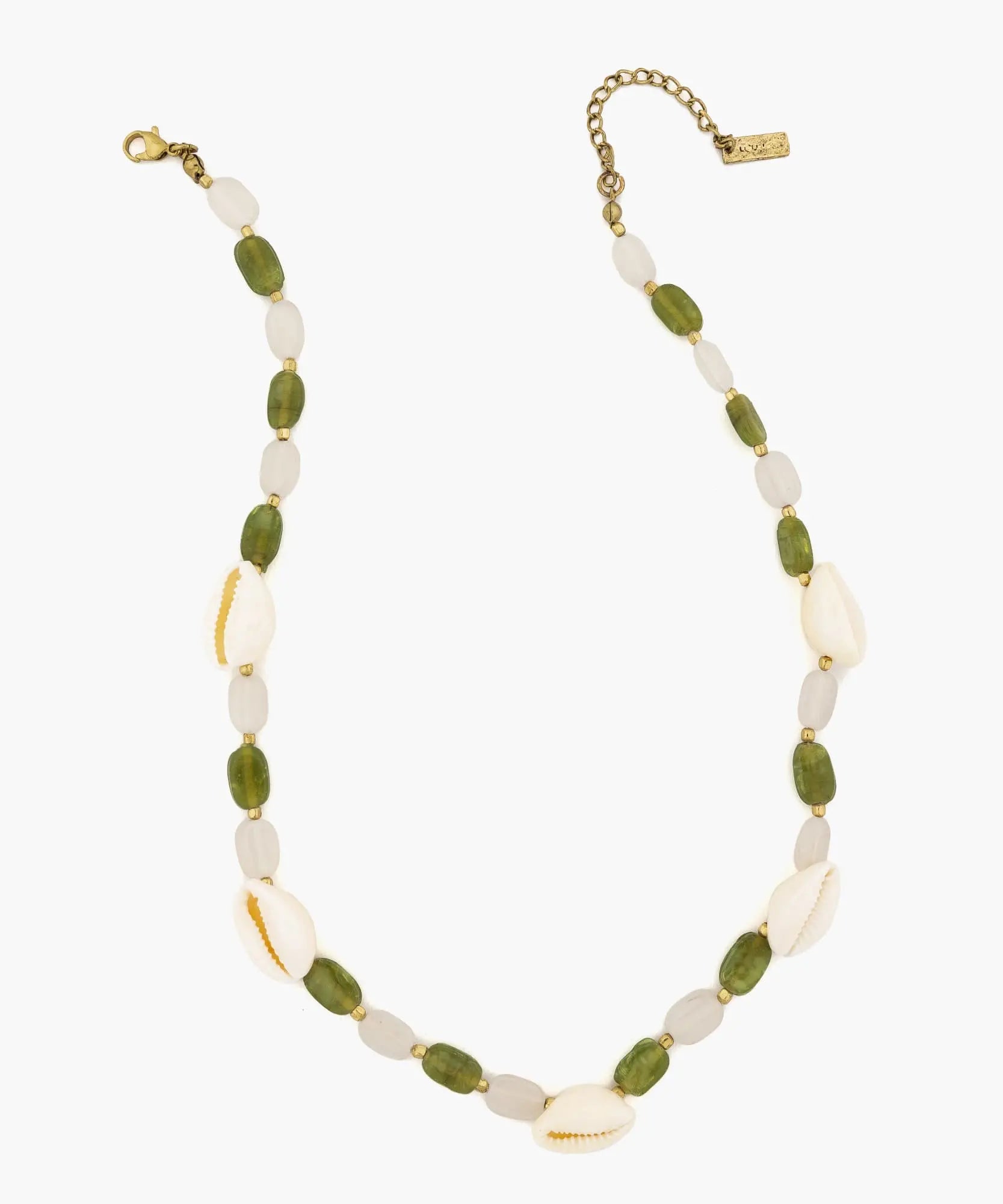 Collar Paradiso Piedras Y Conchitas