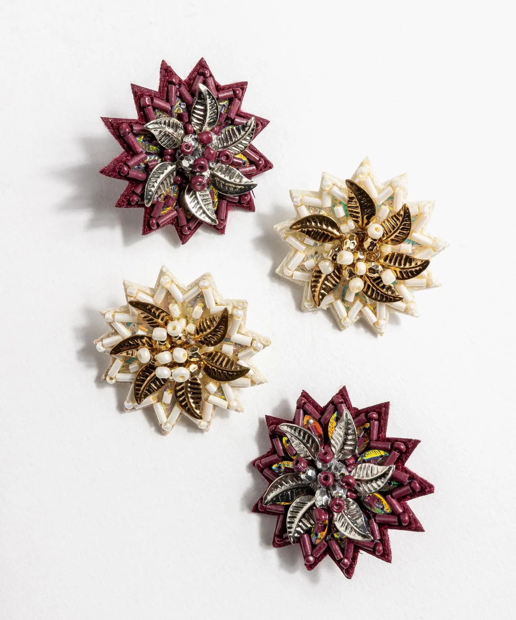 Aros Boho Flor Detalles