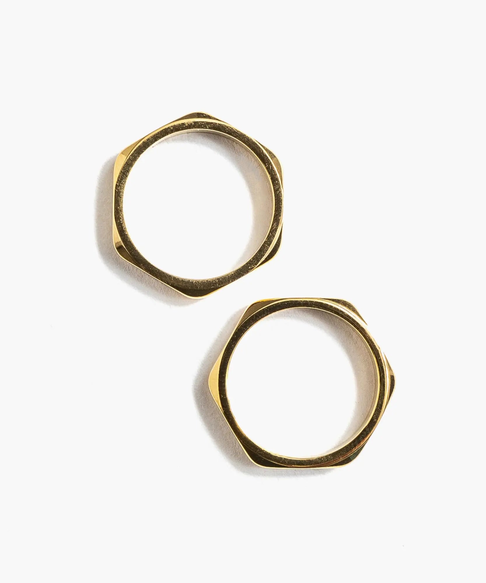 Set Anillos Hexagonales