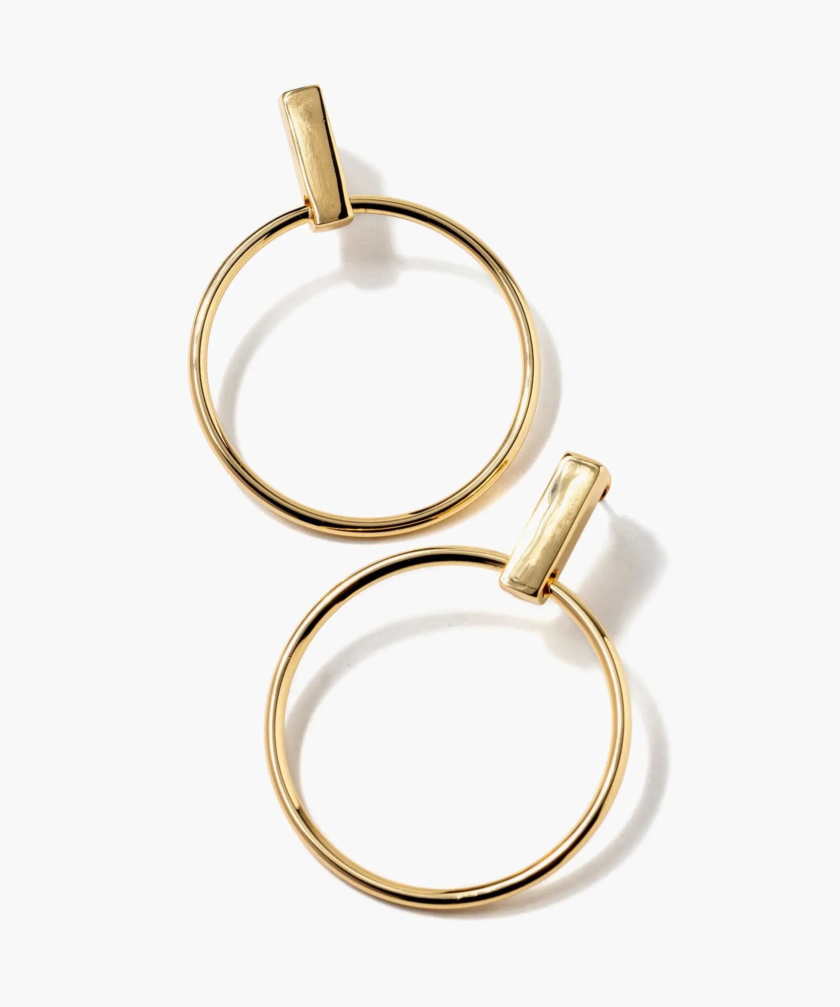 Aros Argollas Gancho Rectangular