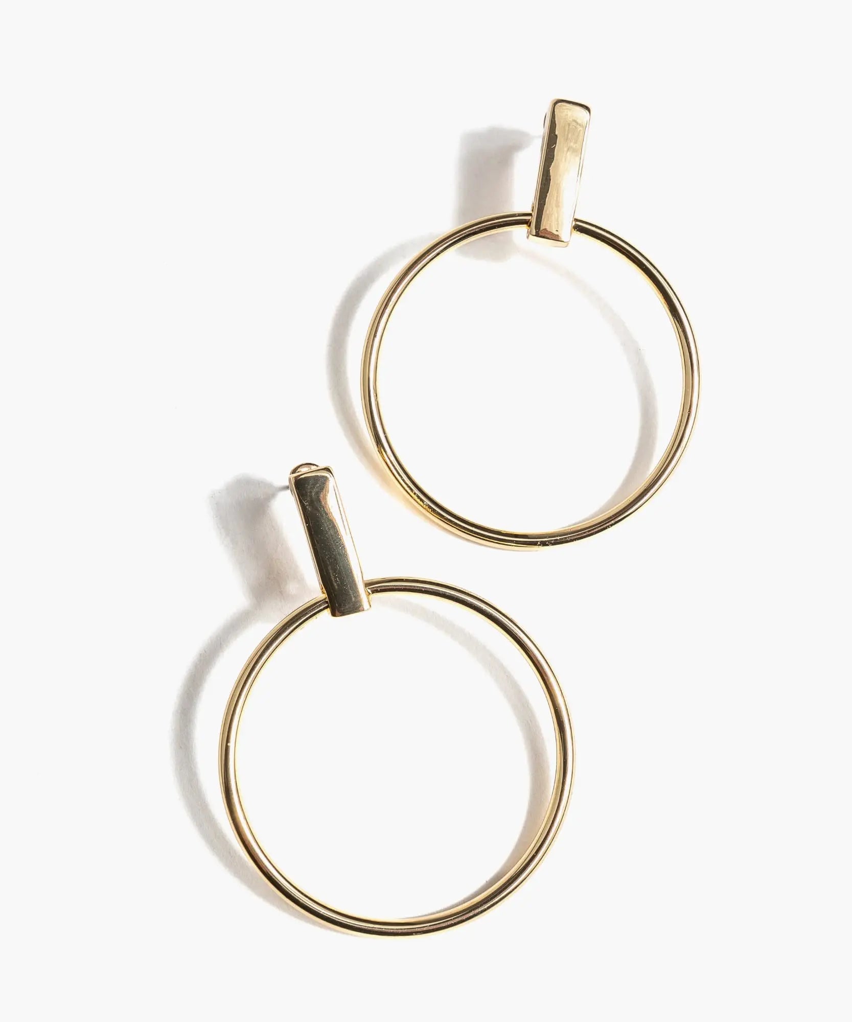 Aros Argollas Gancho Rectangular