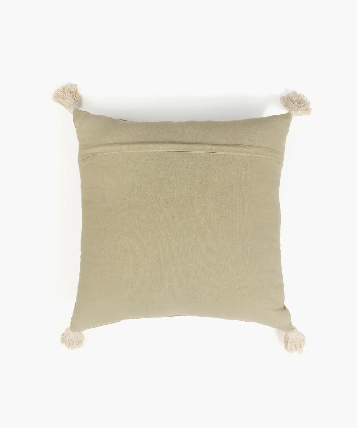 Cojín Algodón Detalle Costuras