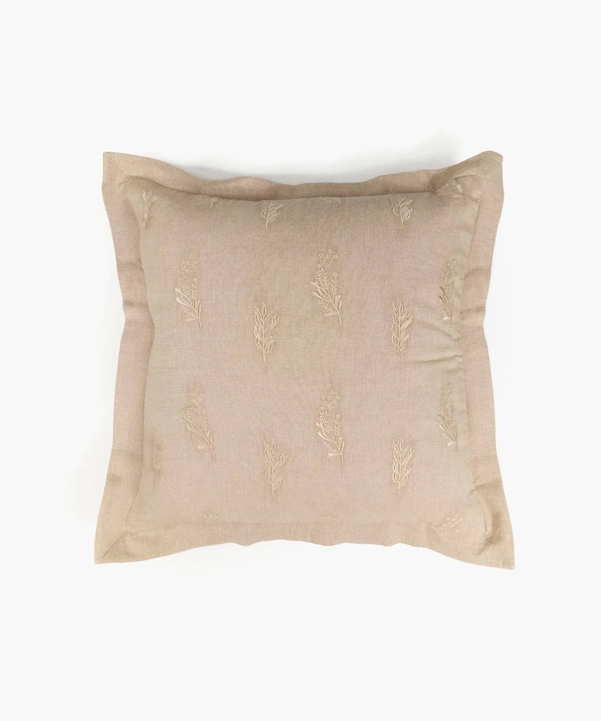 Cojín Algodón Hojas