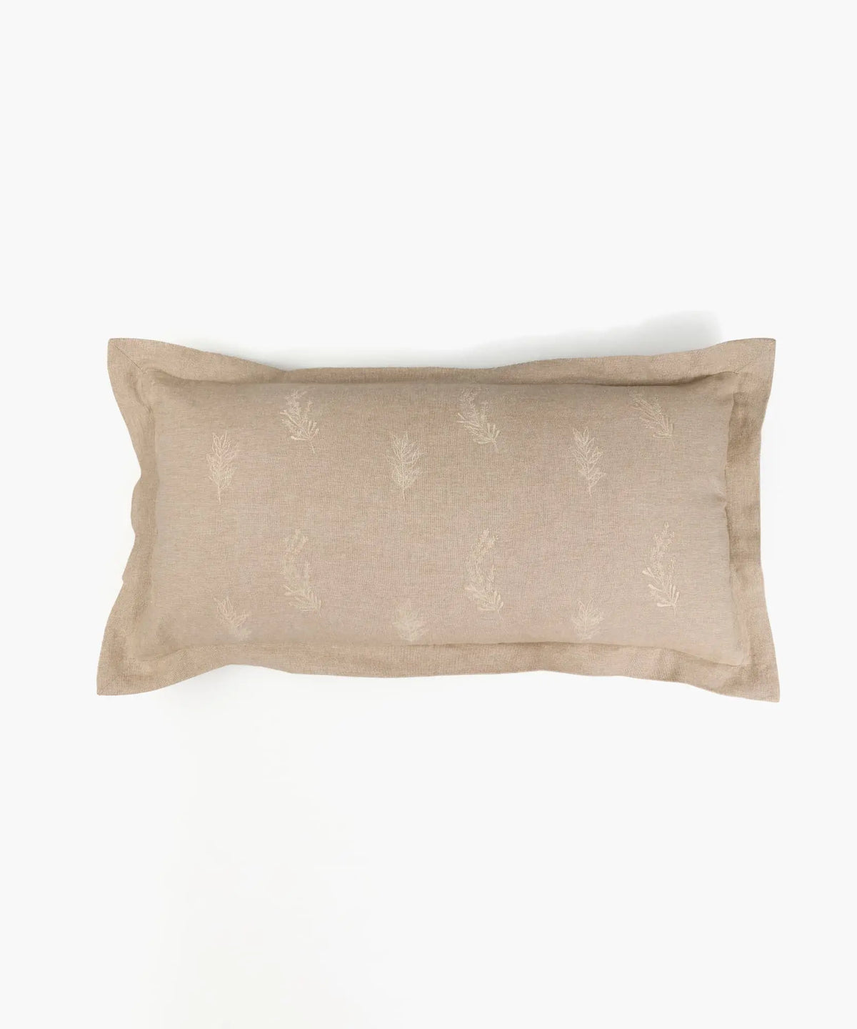 Cojín Algodón Hojas