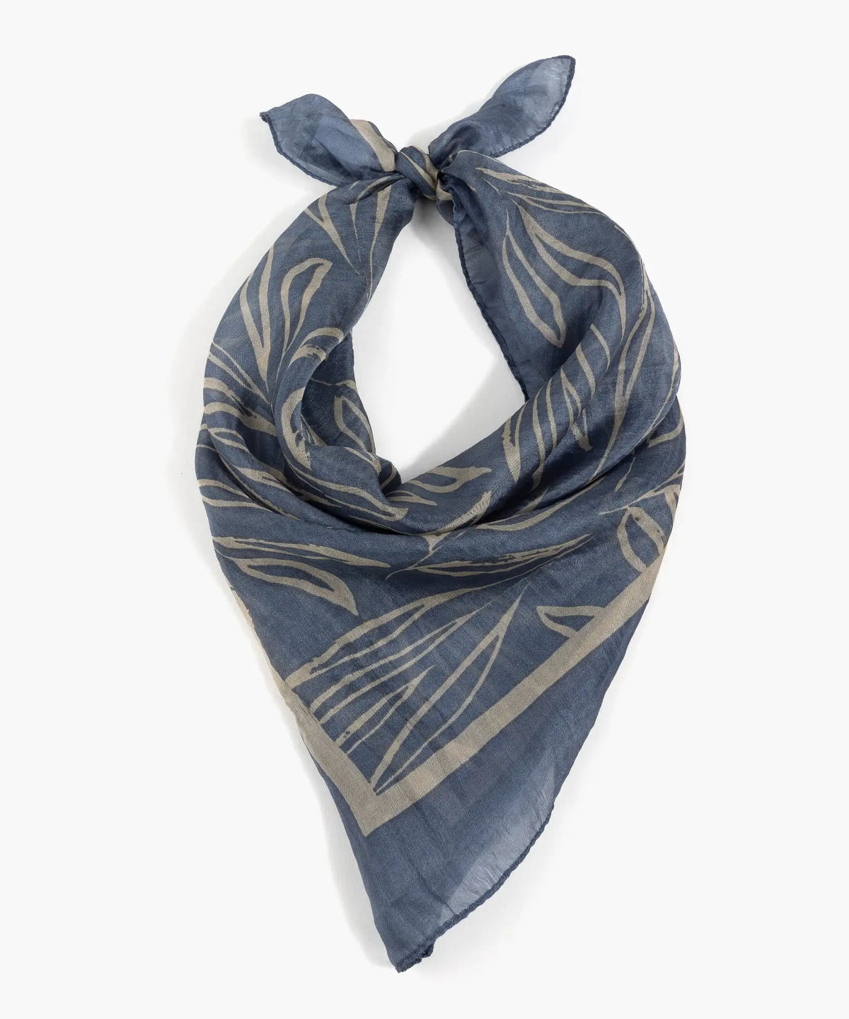 Bandana Seda Hojas