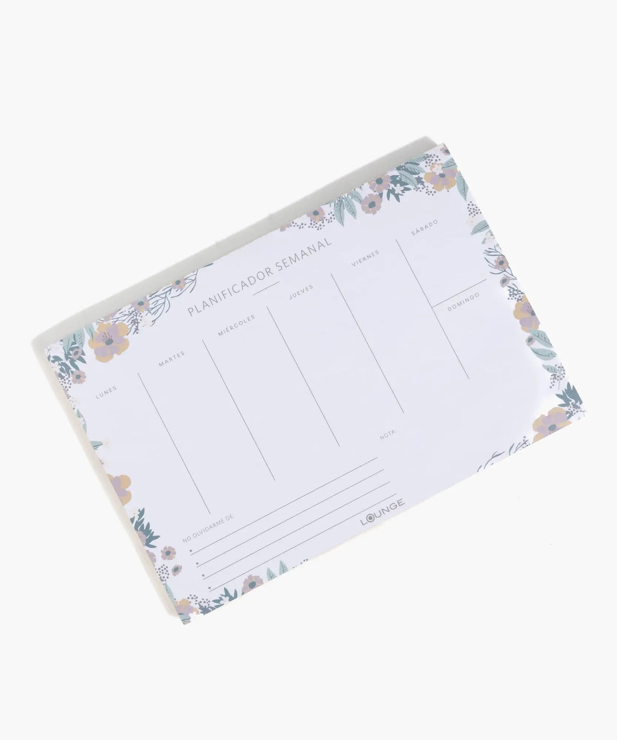 Planner Flores Back To School