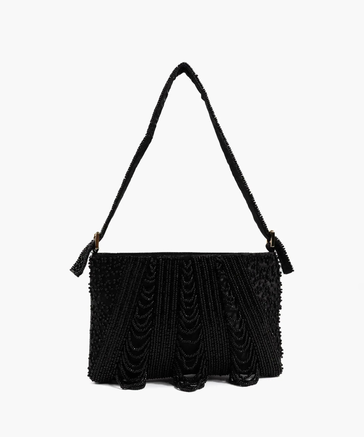 Cartera De Hombro Mostacillas Fiesta