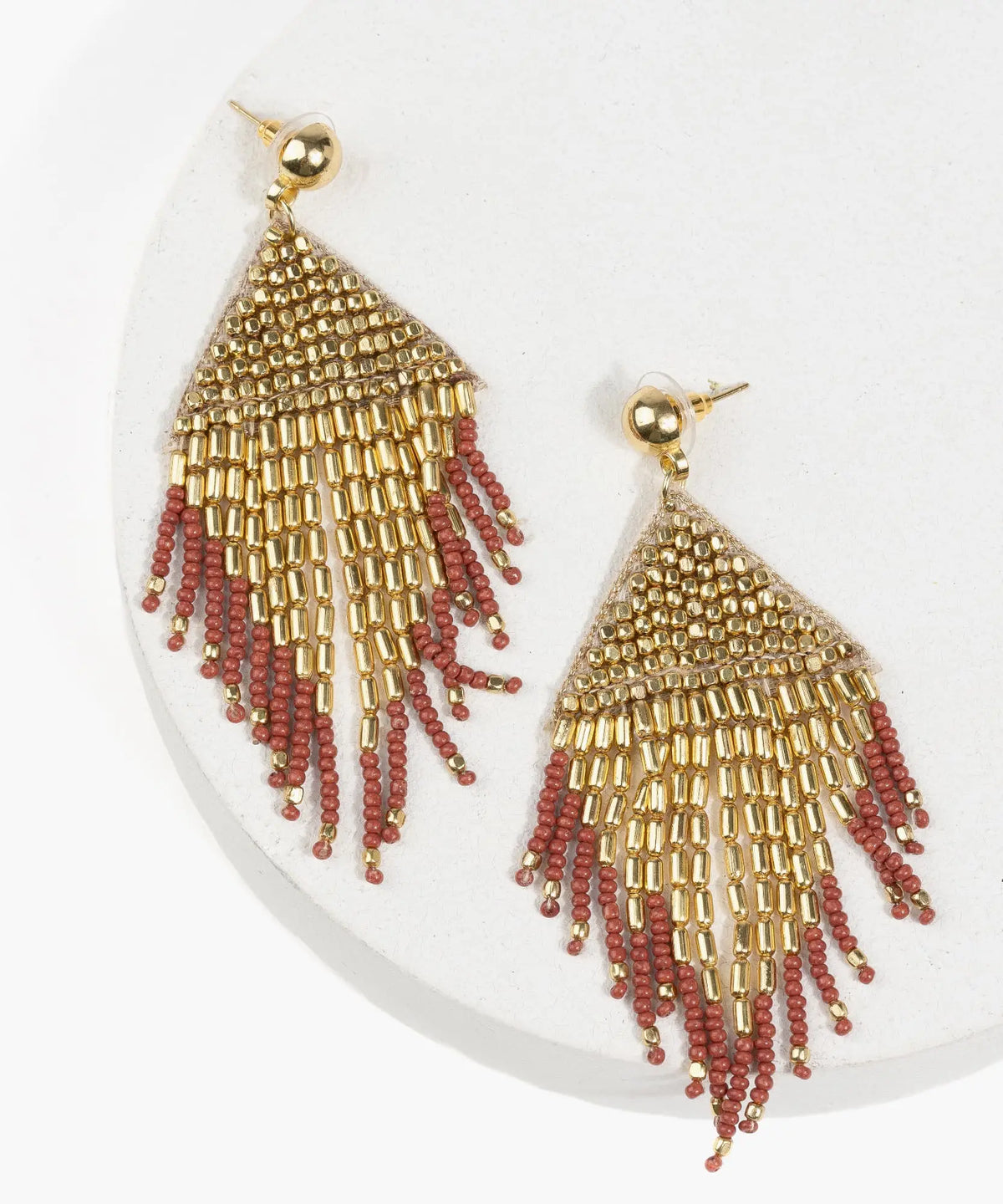 Aros Mostacillas Triangular