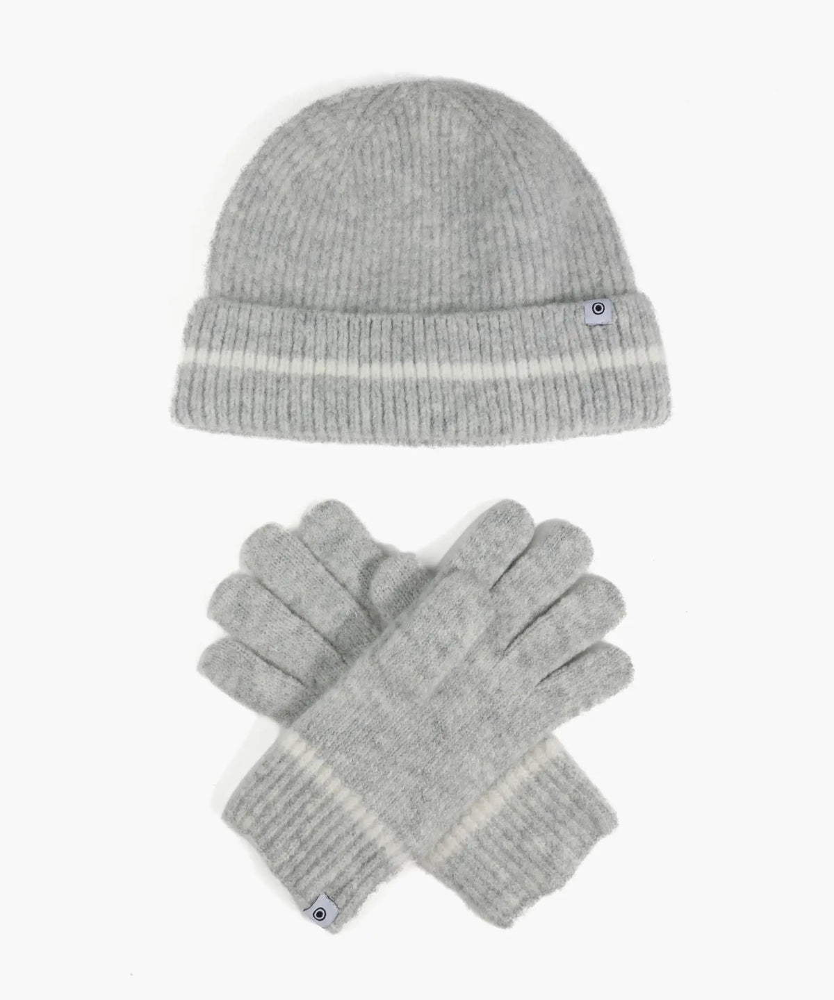 Set Gorro Y Guantes Líneas