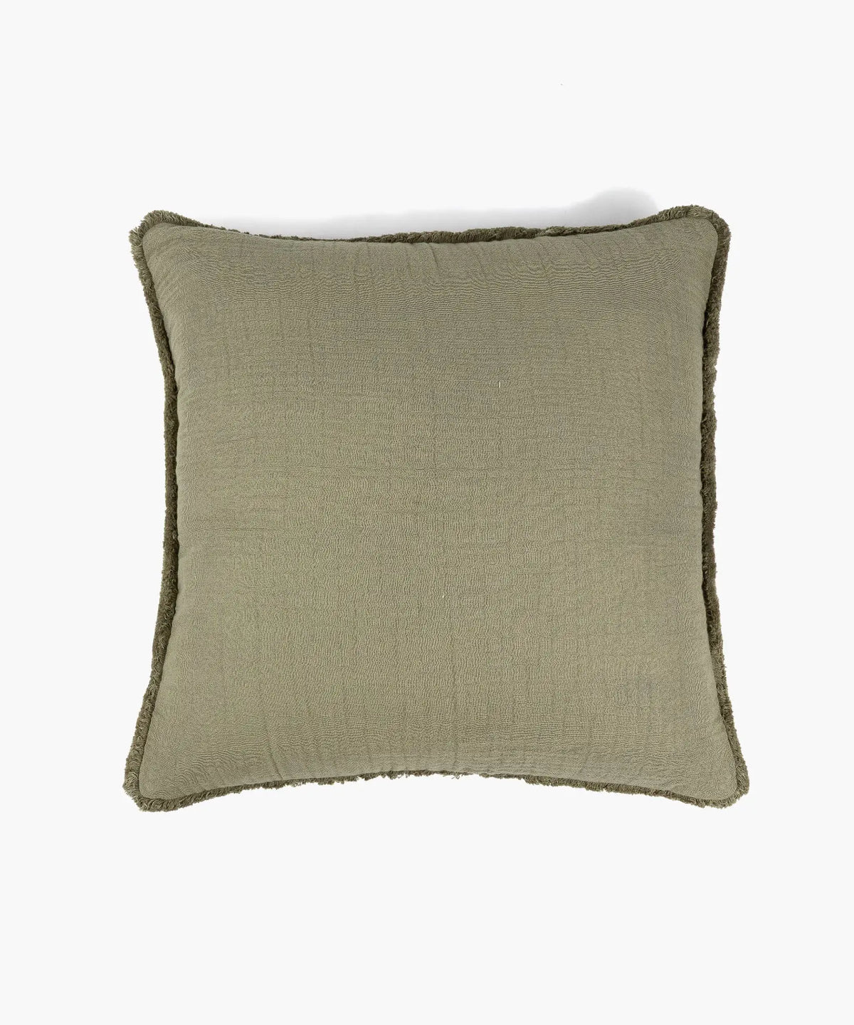 Cojín Algodón Flecos