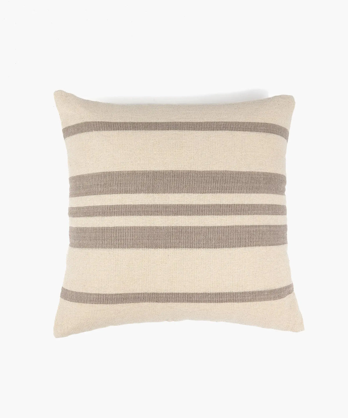 Cojín Algodón Textura Con Líneas