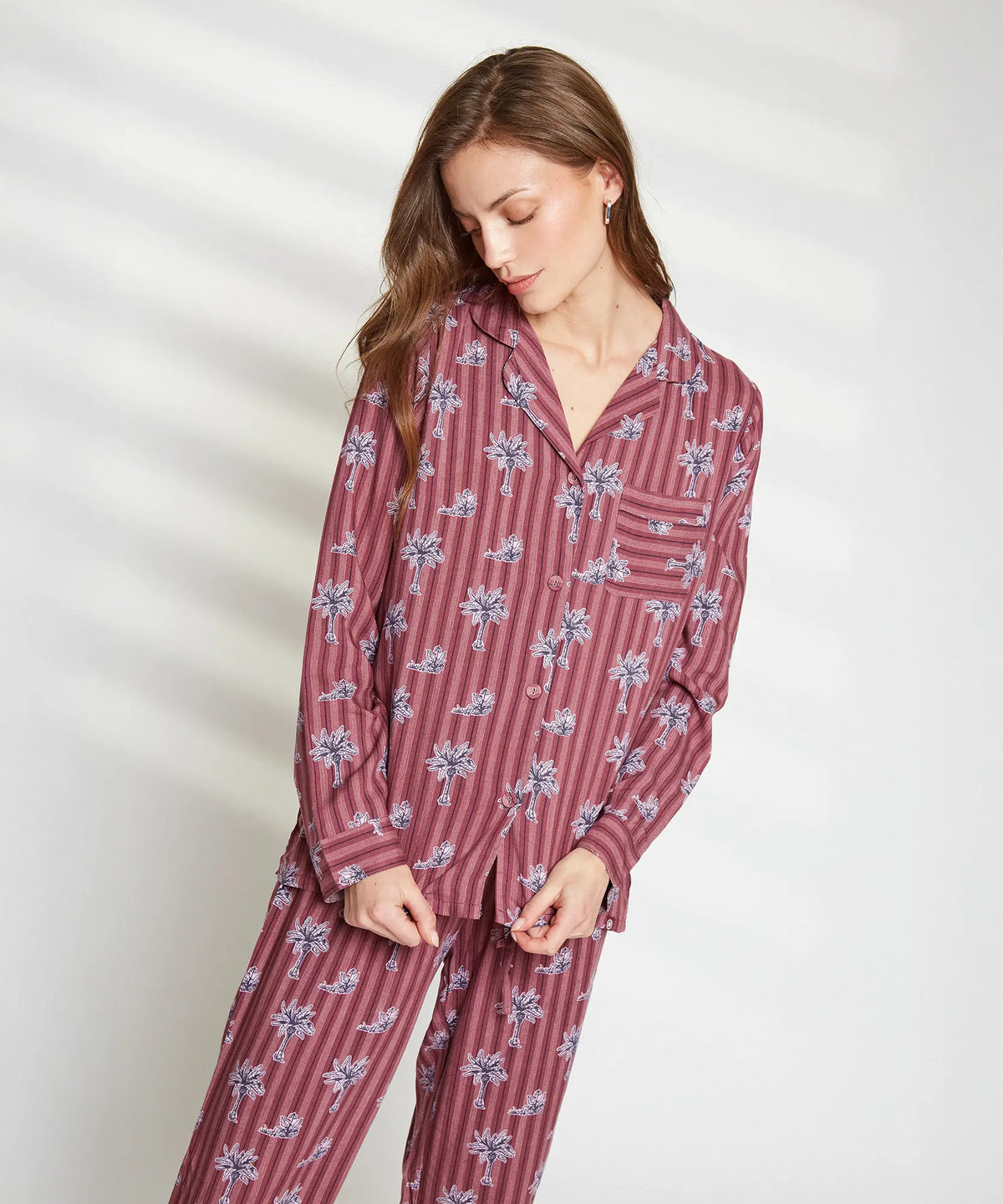 Pijama Largo Palmeras Dreamy