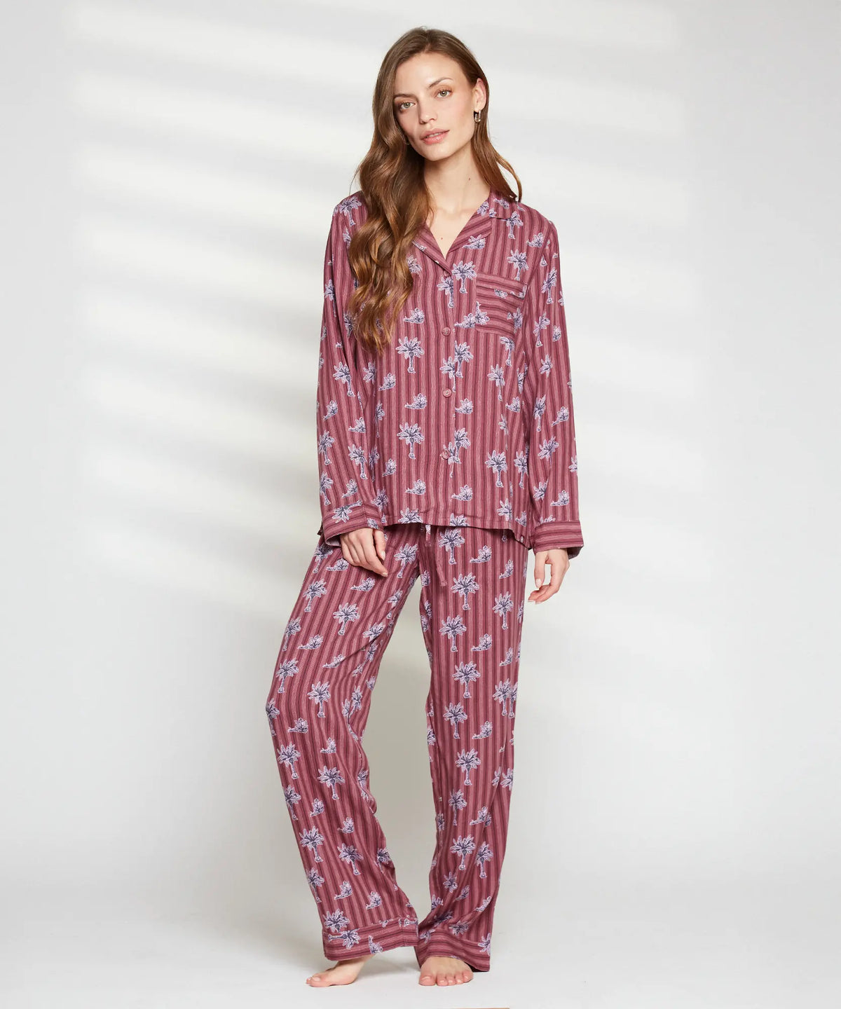 Pijama Largo Palmeras Dreamy