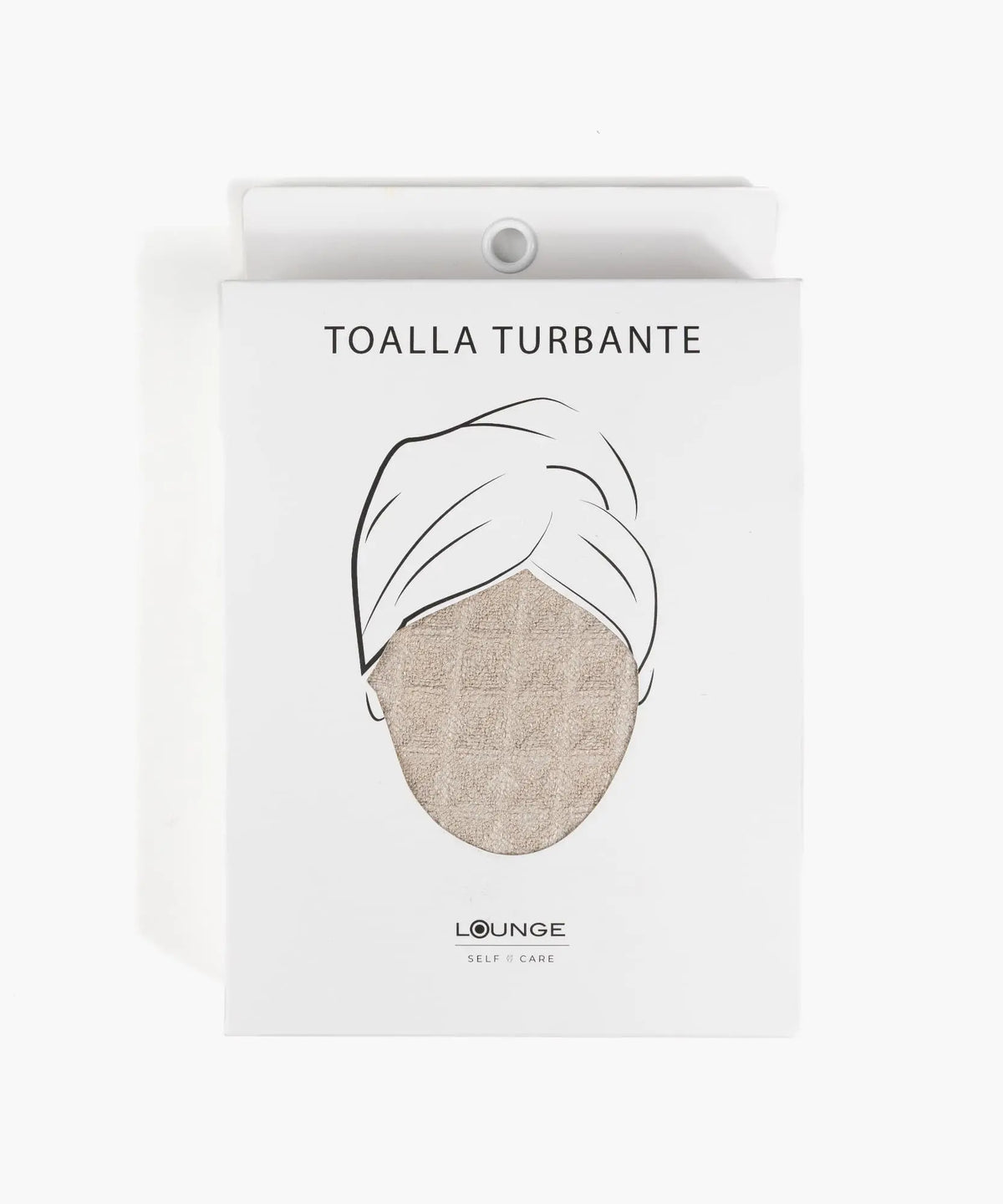 Toalla Para El Pelo Turbante Unicolor
