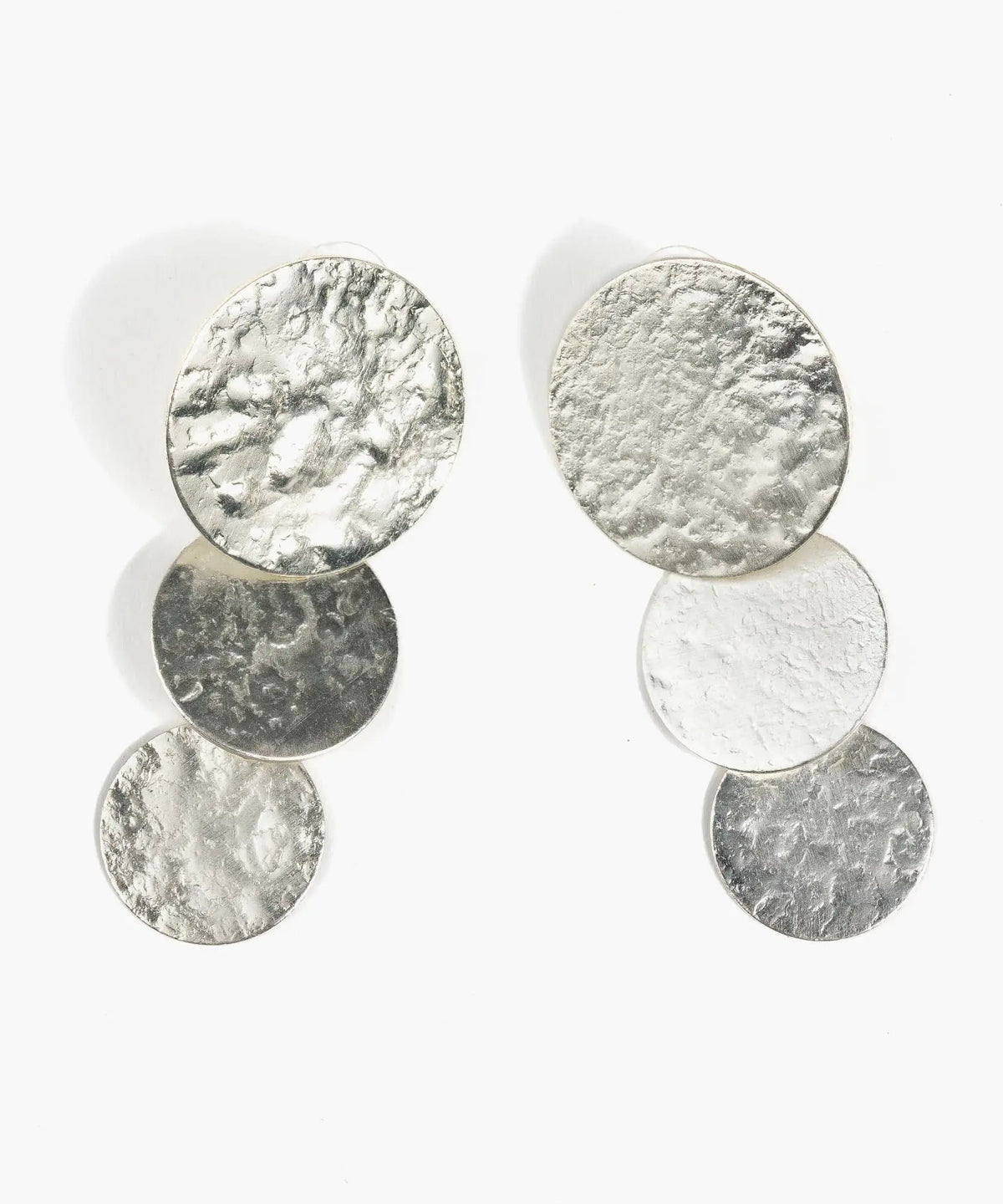 Aros Círculos Machacados Boho