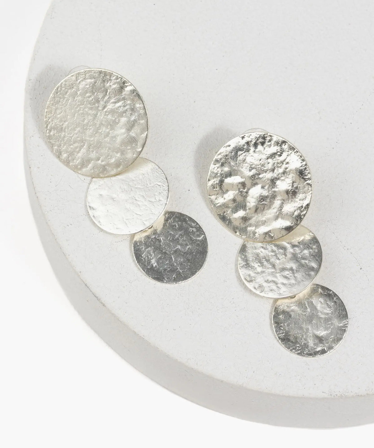 Aros Círculos Machacados Boho