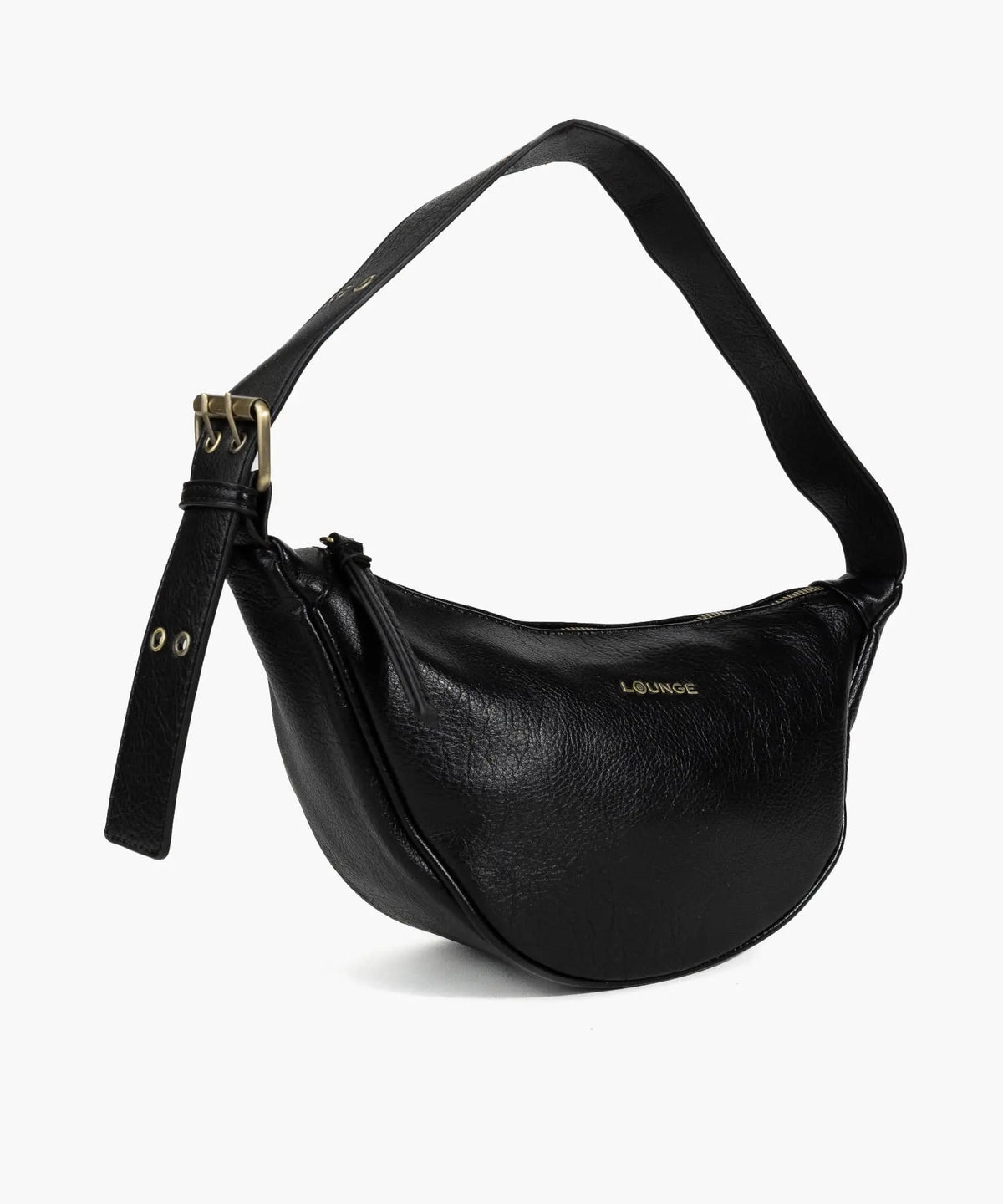 Cartera De Hombro Efecto Cuero