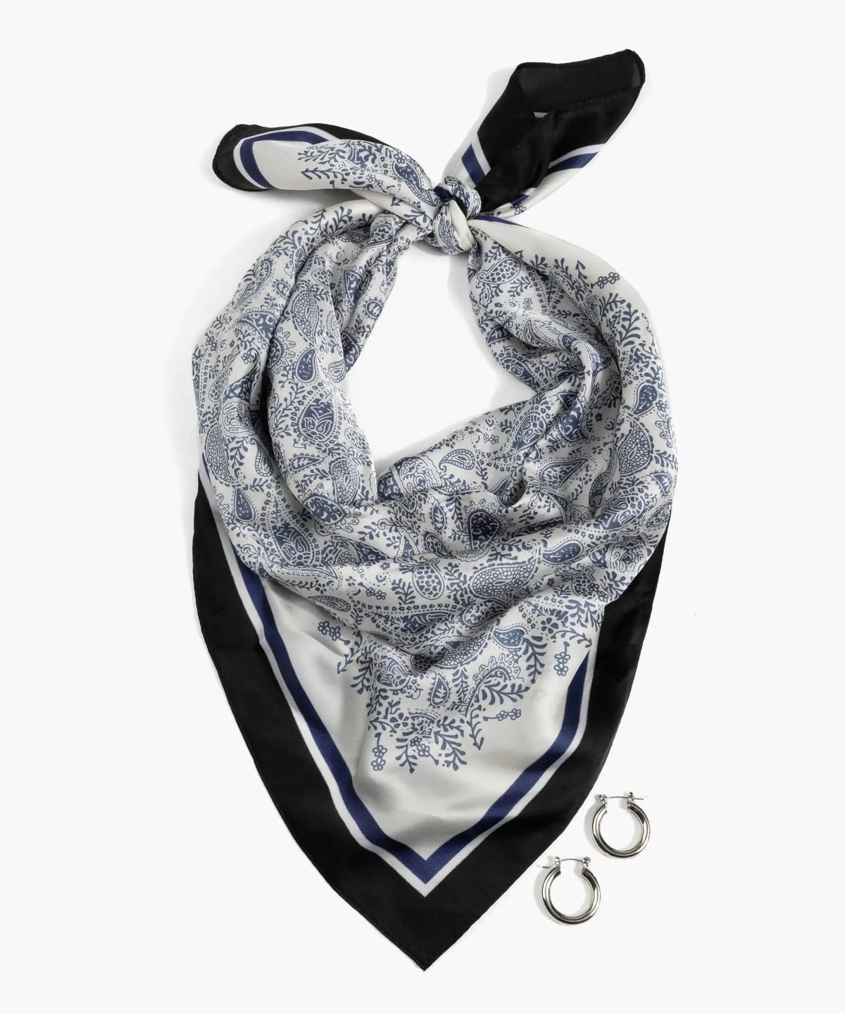 Set Pañuelo Y Aros Pasly