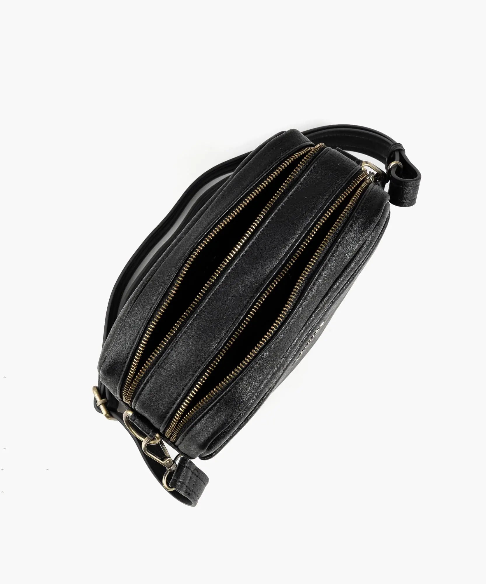 Cartera Bandolera Doble Cierre