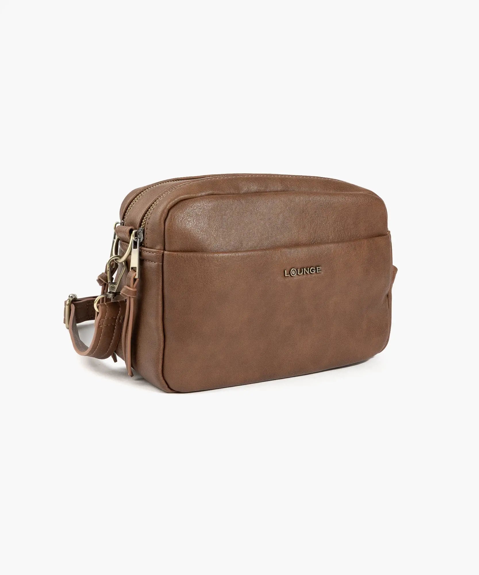 Cartera Bandolera Doble Cierre