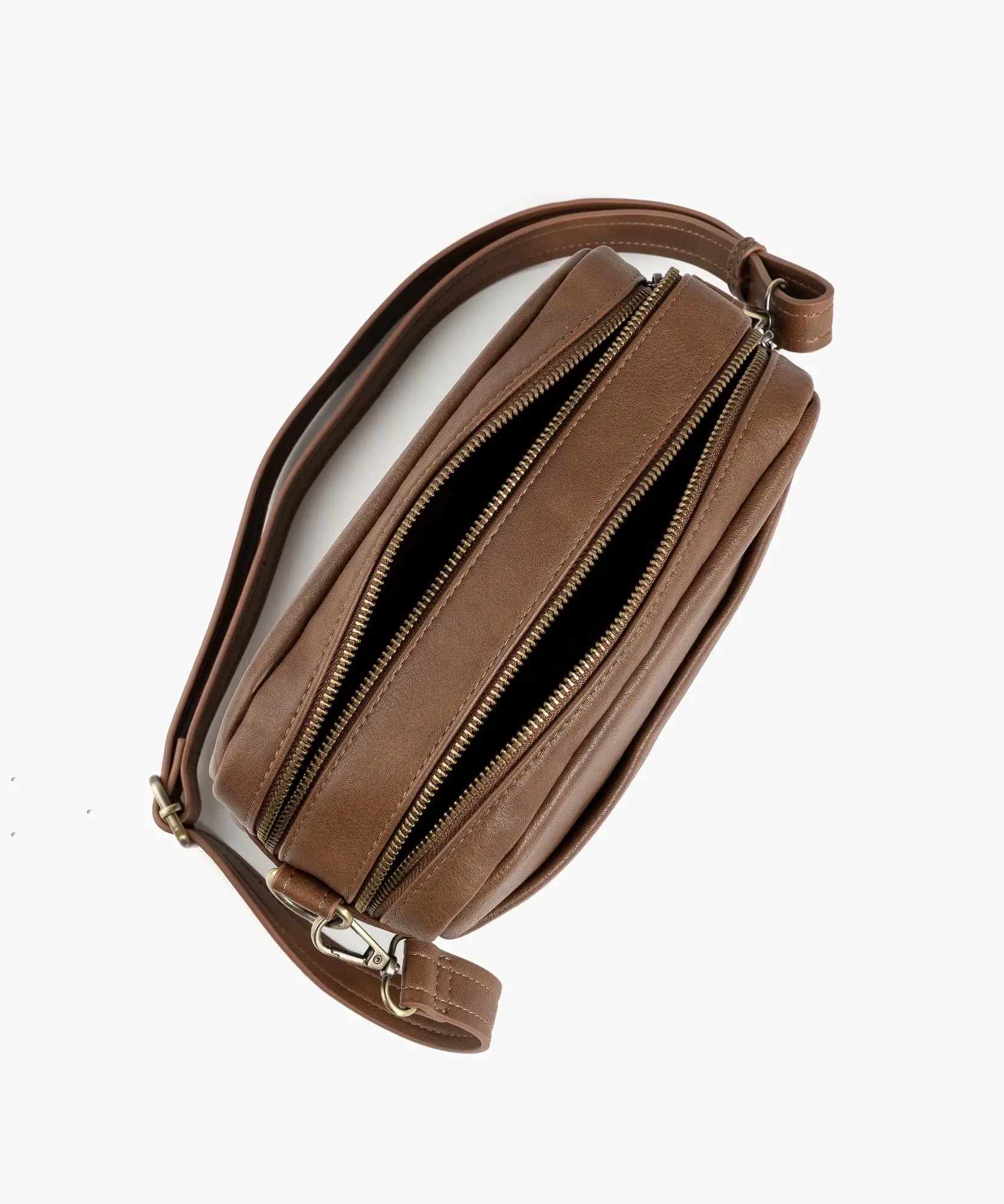 Cartera Bandolera Doble Cierre