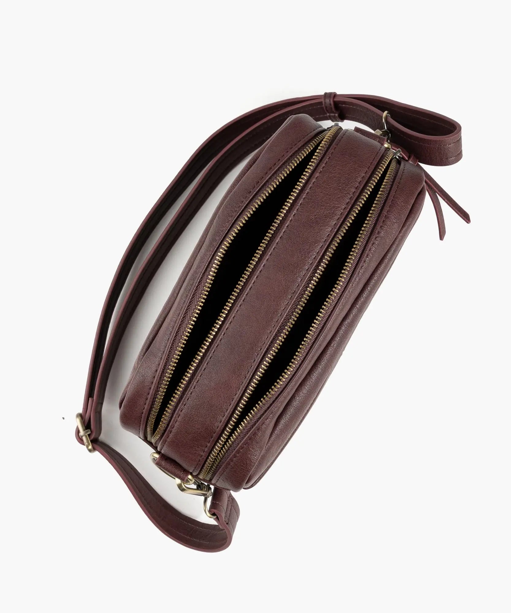 Cartera Bandolera Doble Cierre