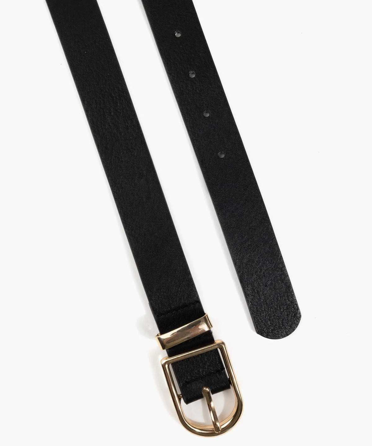 Cinturón Clásico Hebilla Semicircular