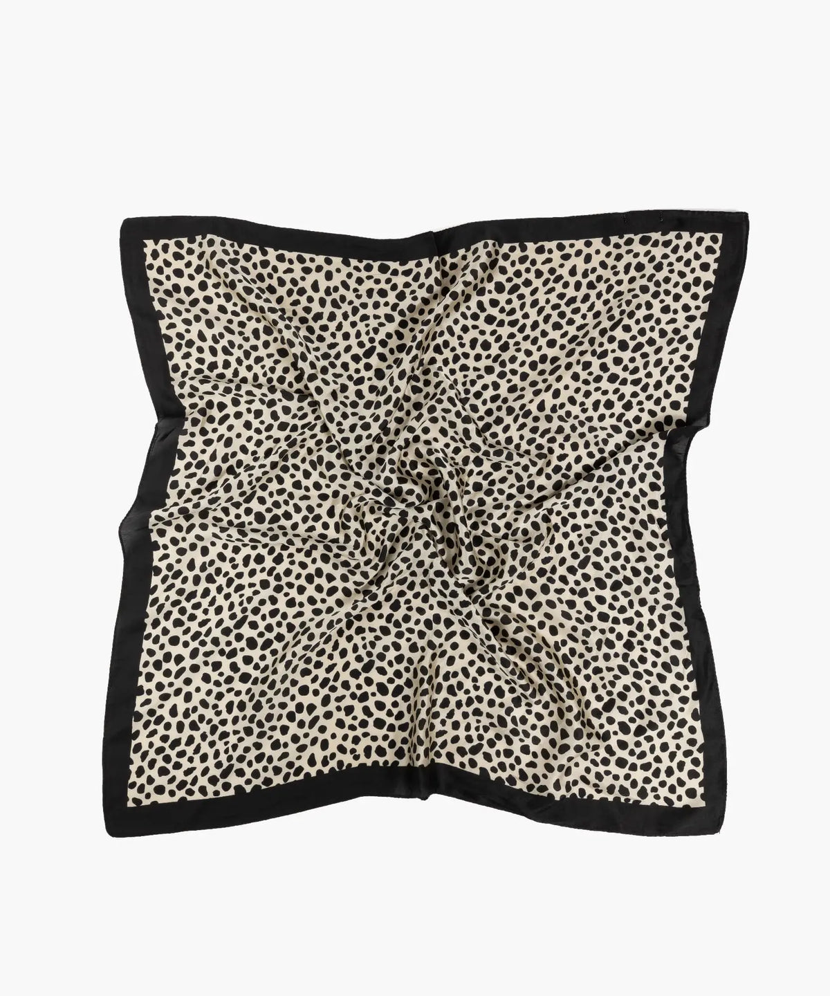 Set Pañuelo Y Aros Estampado Animal Print