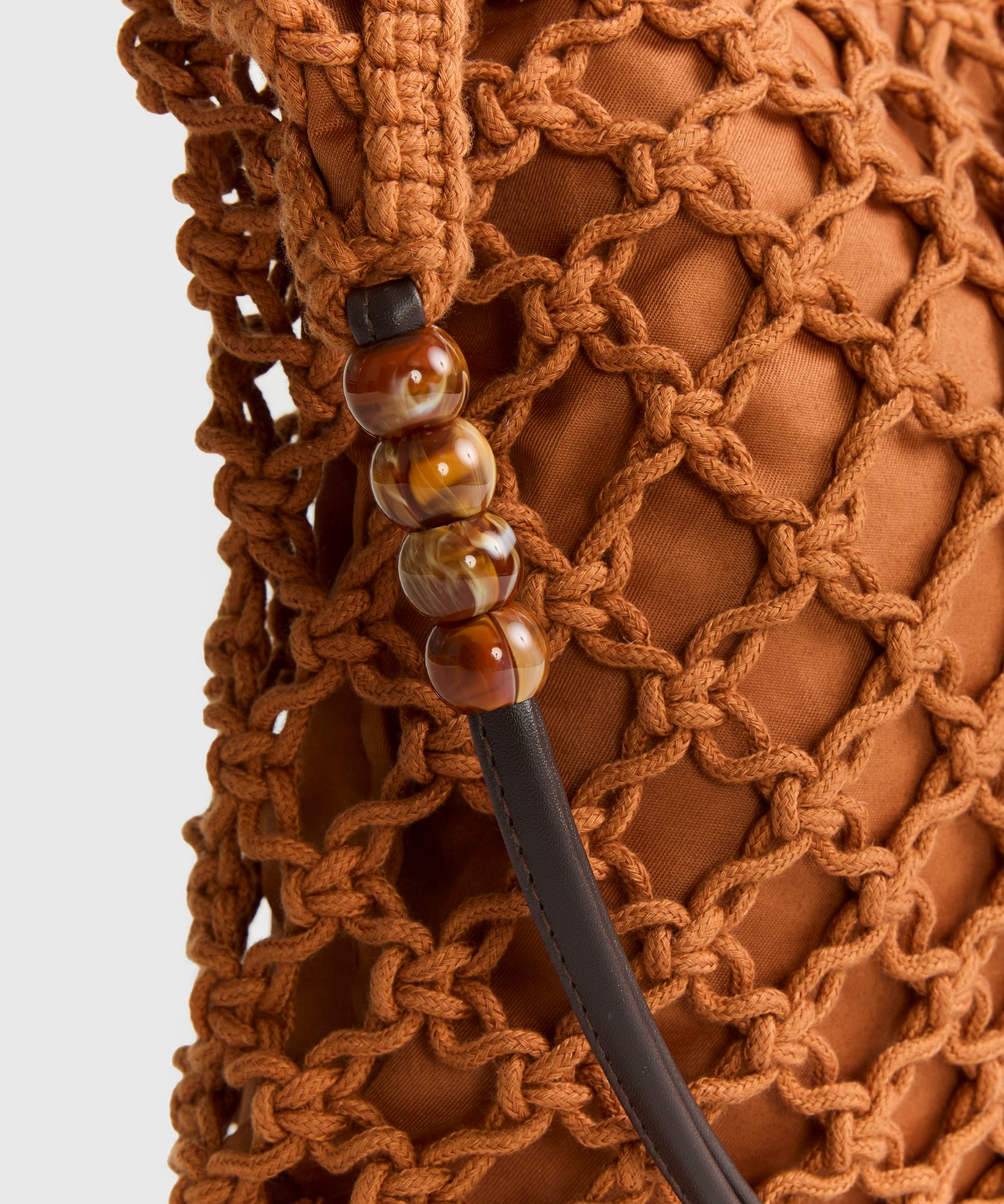 Cartera De Hombro Nudos Paradiso