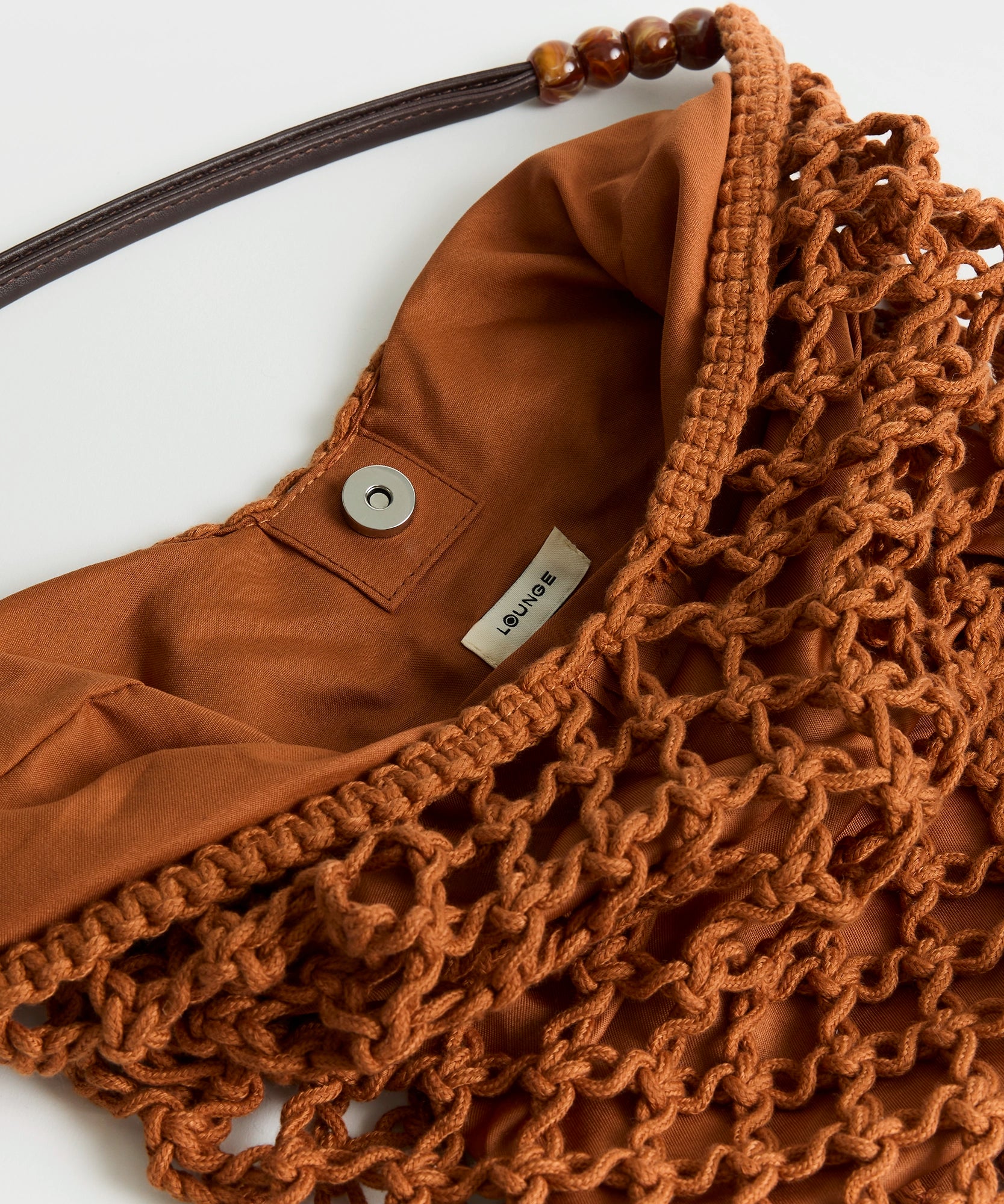 Cartera De Hombro Nudos Paradiso