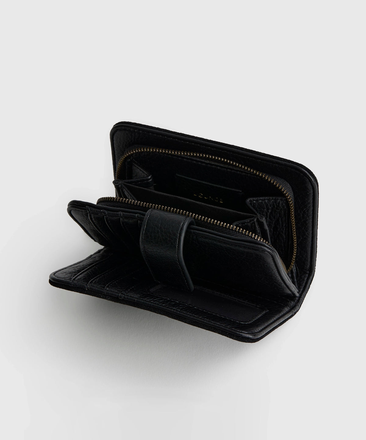 Billetera Mediana Efecto Gamuza