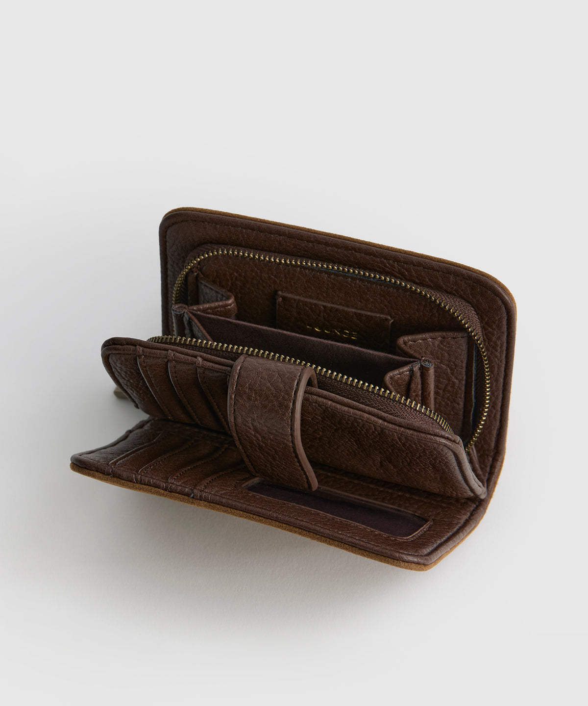 Billetera Mediana Efecto Gamuza