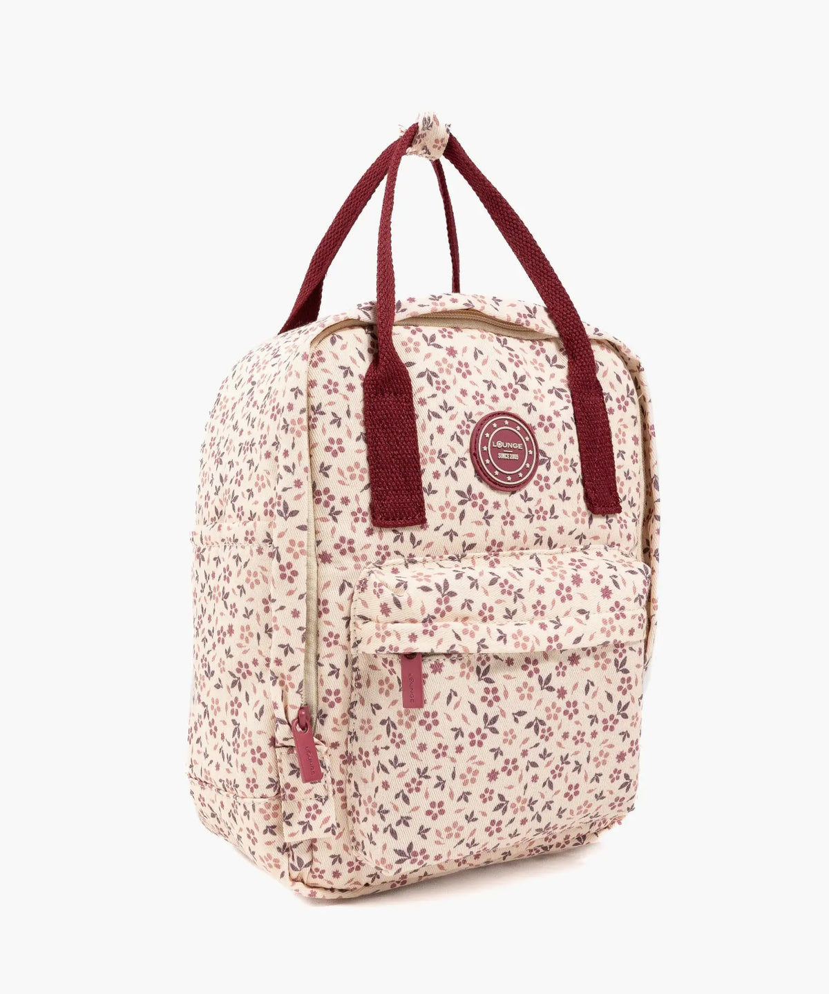 Mochila Canvas Flores