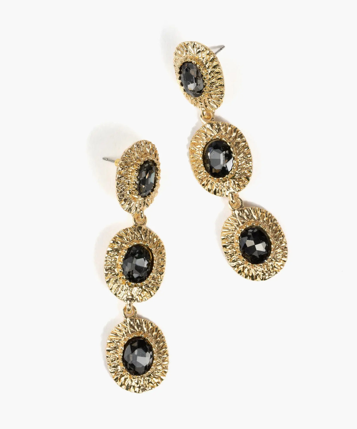 Aros Piedras Ovaladas Fiesta