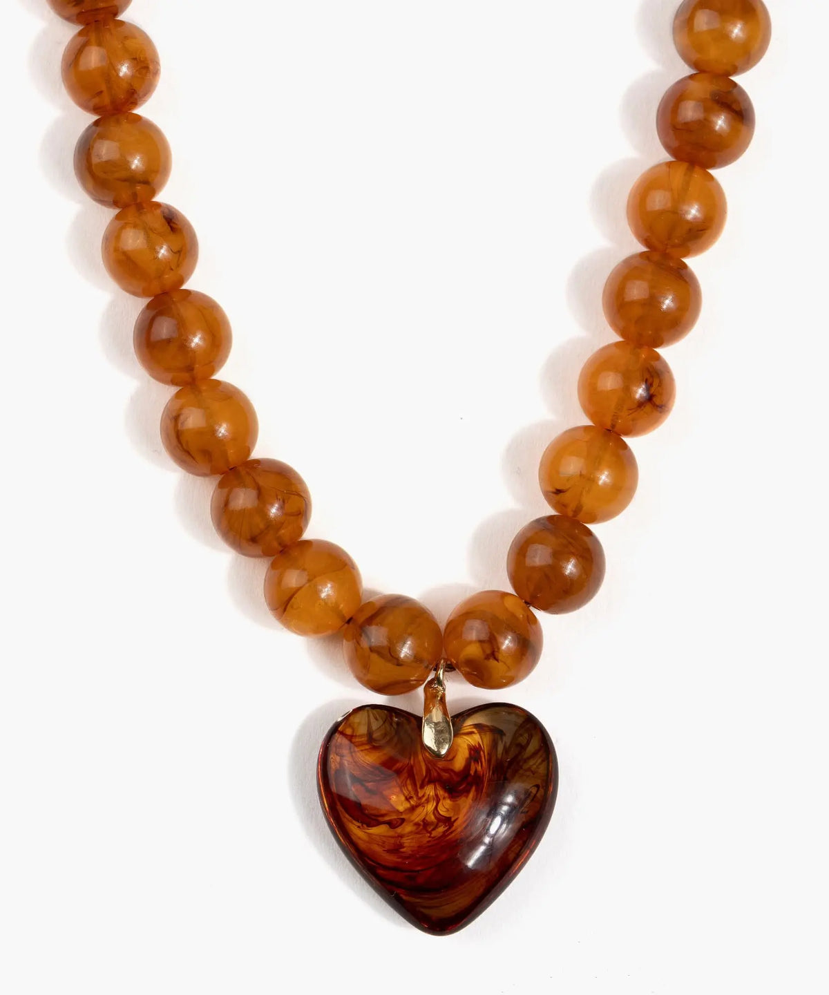 Collar Borlas Corazón