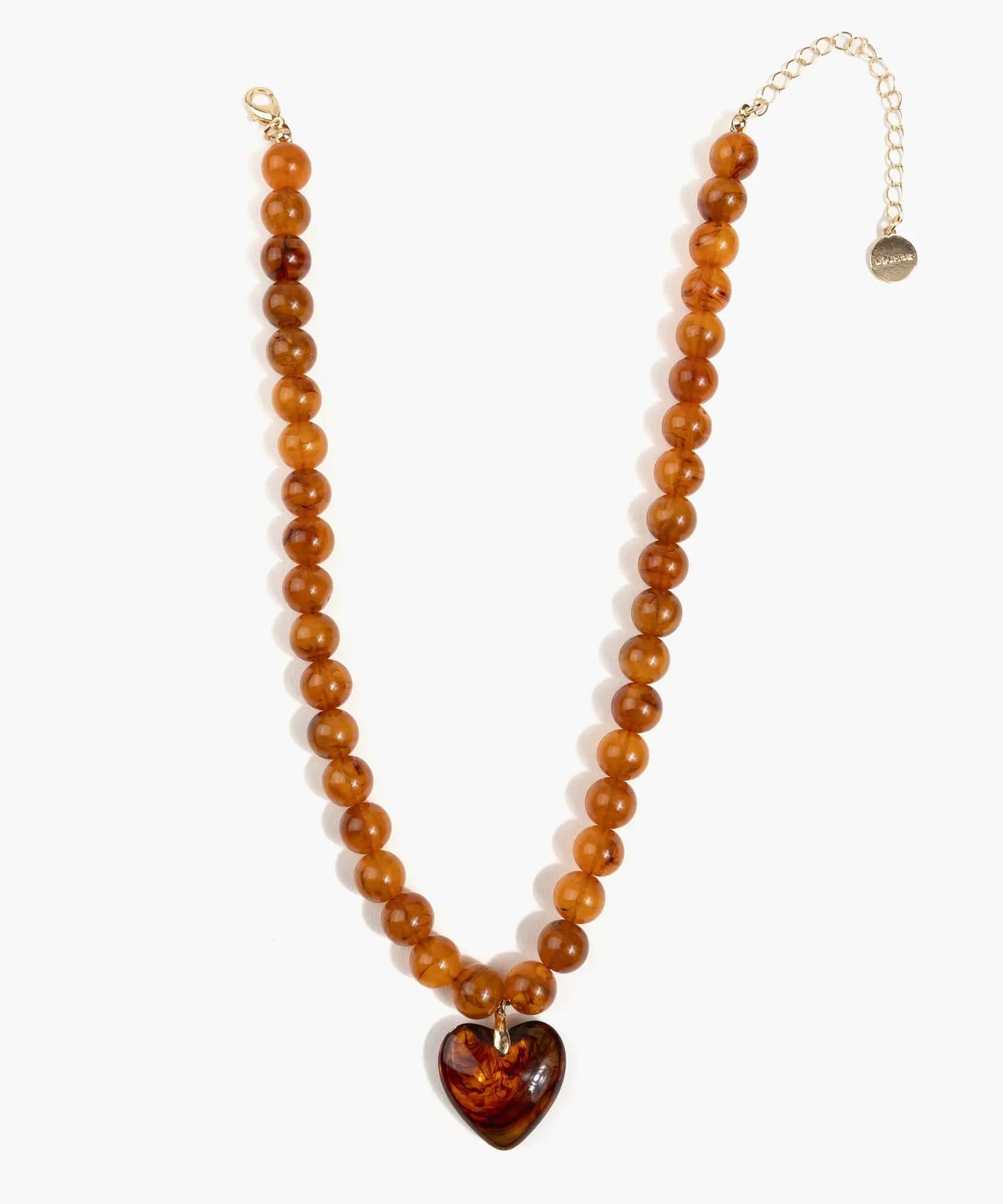 Collar Borlas Corazón