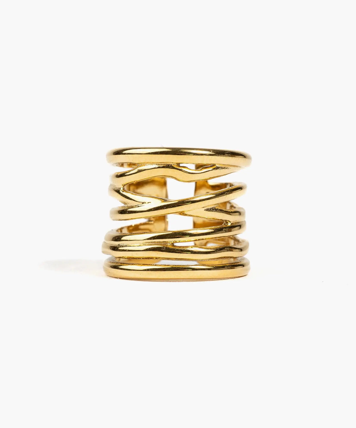 Anillo Líneas Irregulares