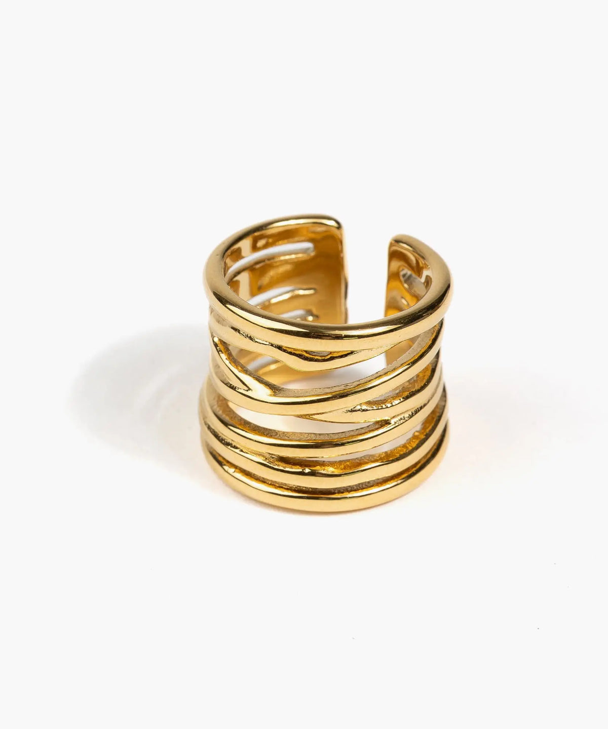 Anillo Líneas Irregulares