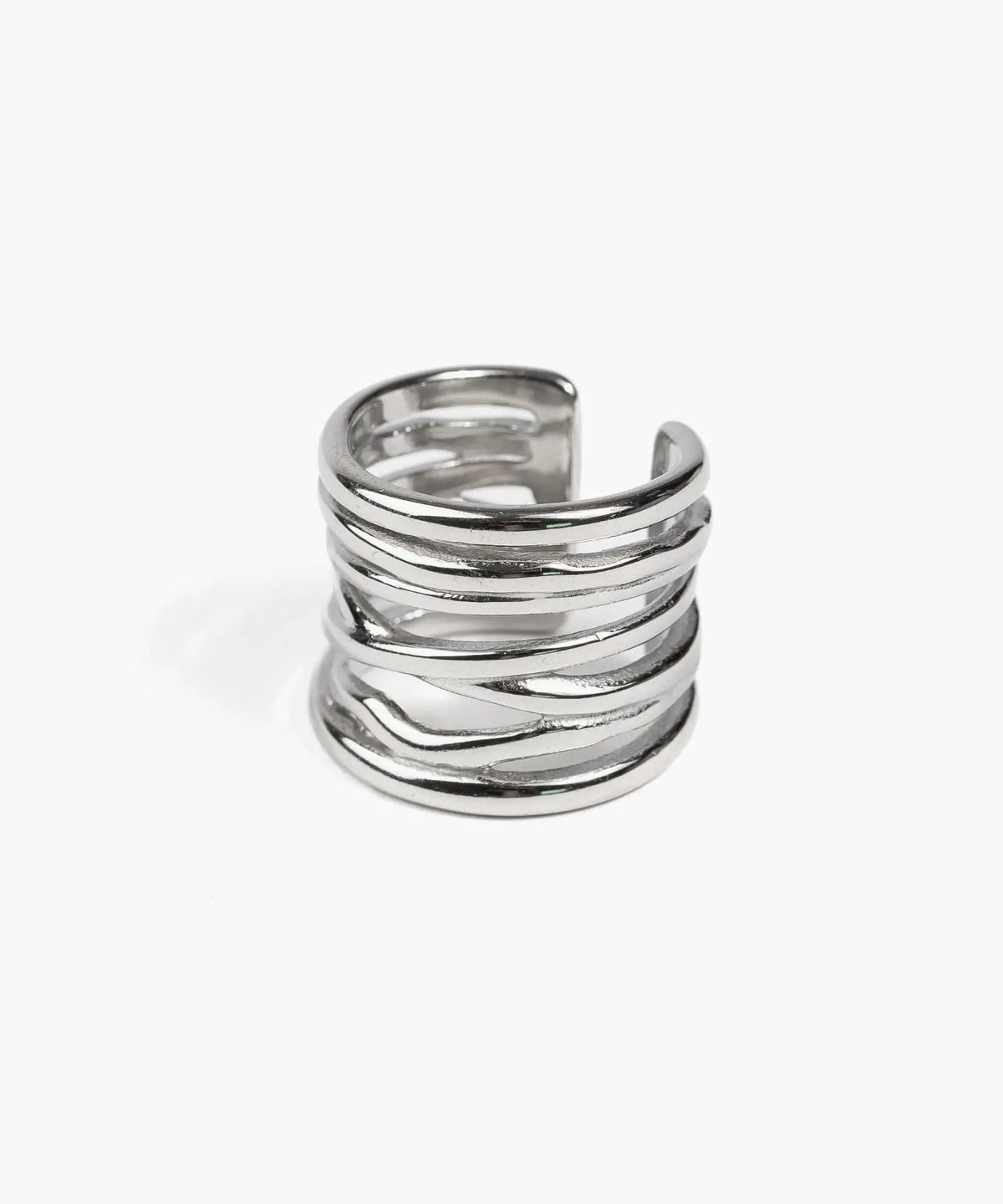 Anillo Líneas Irregulares